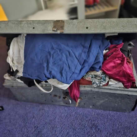 Photo of free Metal Suitcase full of clothes (Langley SL3) #3