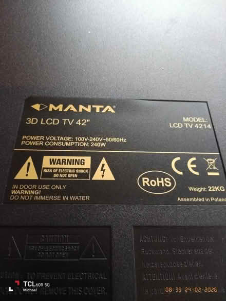 Photo of free Tv (Emsworth) #2