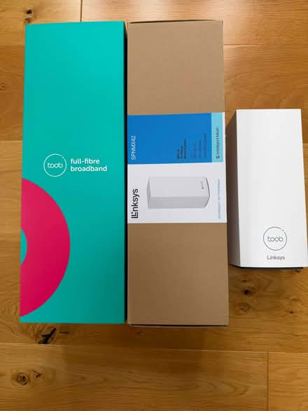 Photo of free Toob branded Linksys WiFi-6 Router (Priestwood RG42) #1