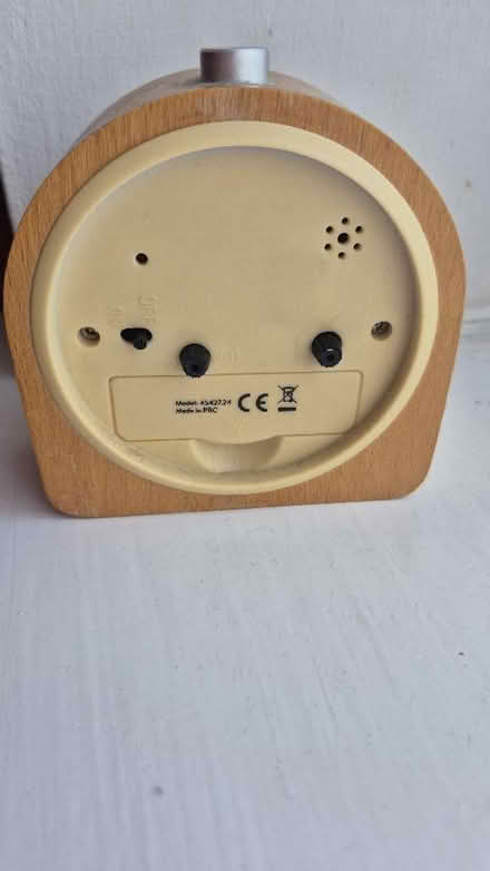 Photo of free Small wooden alarm clock (Figge's Marsh CR4) #3