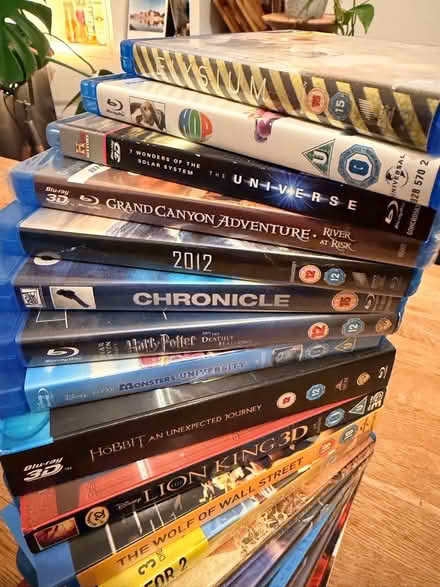 Photo of free Various blu-ray DVDs (Lamorbey DA15) #3