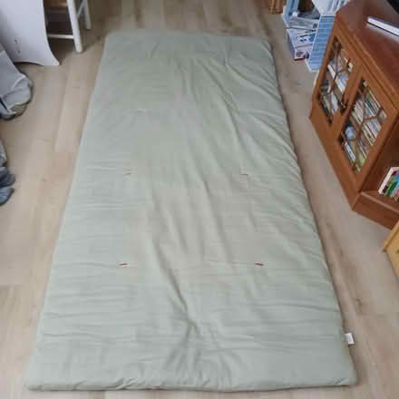 Photo of free Single Size Green Futon Mattress (HA5 Eastcote Pinner) #1