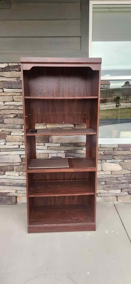 Photo of free Desk and book shelf (South Nampa) #2