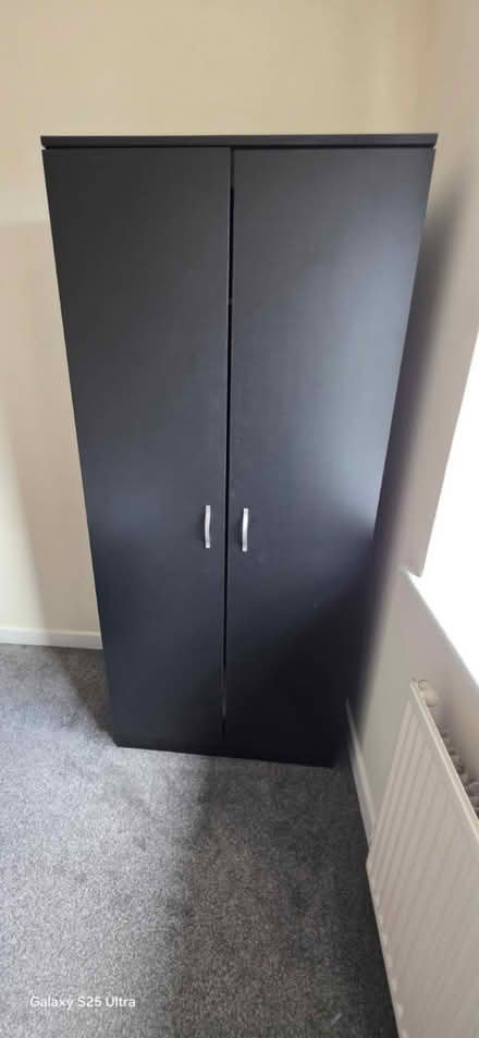 Photo of free Black wardrobe clean good condition (Allen Rd Bridgwater TA6) #2