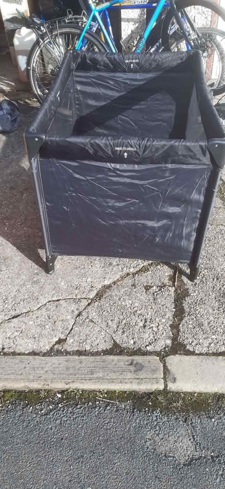 Photo of free Travel cot (Micklethwaite BD16) #2