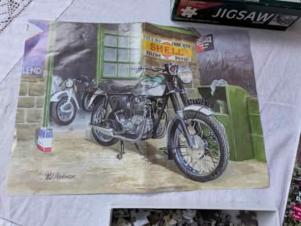 Photo of free Jigsaw of vintage motorcycle boxed (Coombe Bissett SP5) #2