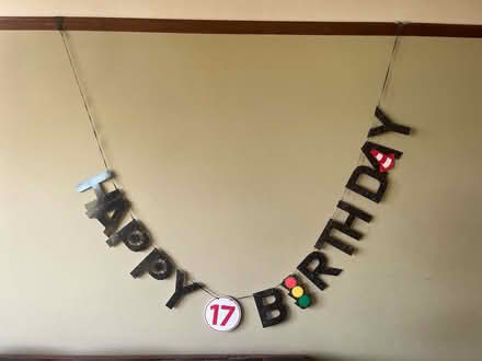 Photo of free 17th birthday banners (Minehead TA24) #1