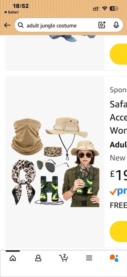 Photo of safari / jungle fancy dress (NW2) #1