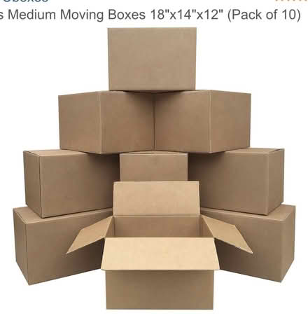 Photo of clean moving boxes (McKellar Park) #1