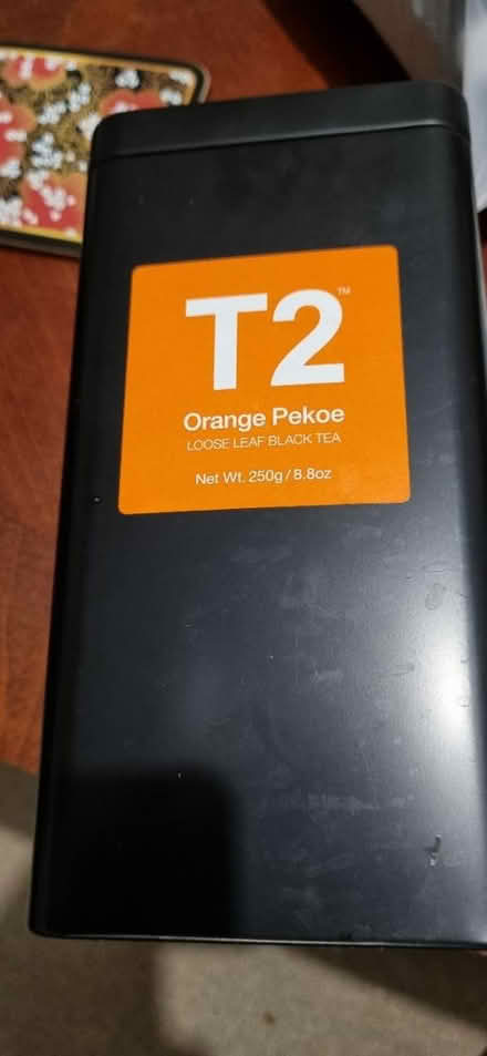 Photo of free Tea Caddy T2 brand, metal (Kurralta Park) #1