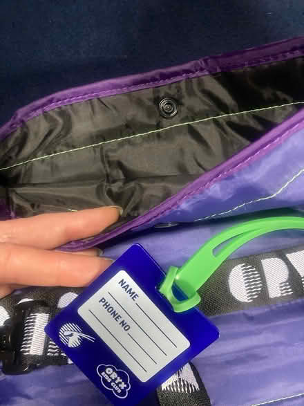 Photo of free Bag with name tag (E8 4pt) #2