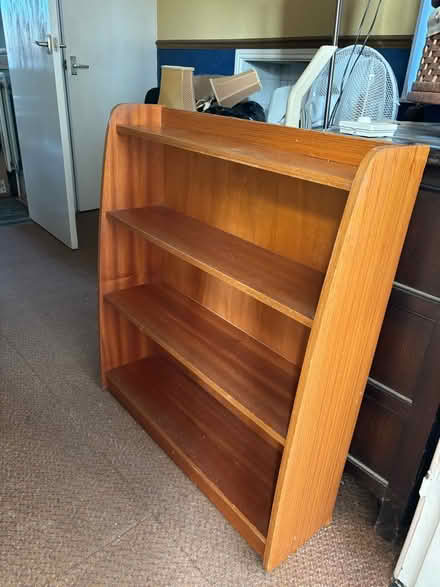Photo of free Wood veneer bookcase (Emsworth PO10) #1