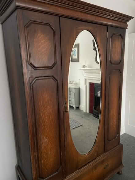 Photo of free Lovely oak wardrobe (Broadwater BN14) #3