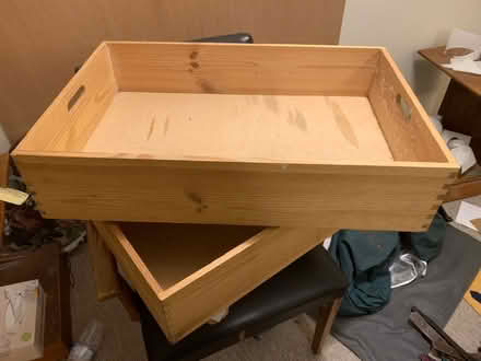 Photo of free Storage wooden draws. (Ravenstonedale CA17) #1