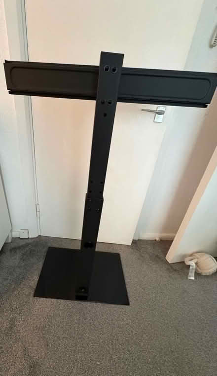 Photo of free Universal TV stand height adjustable swivel (Great Moor SK3) #1