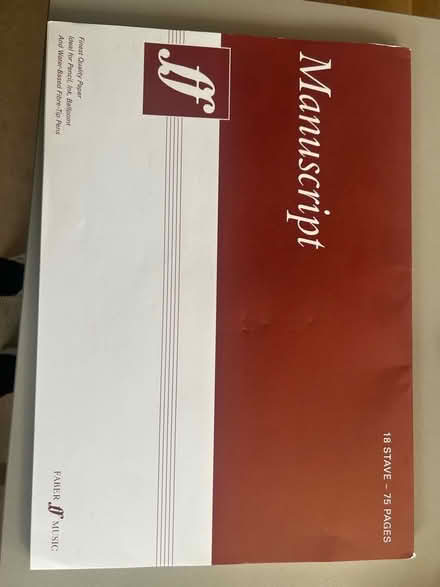 Photo of free Manuscript new (Mortlake SW13) #1