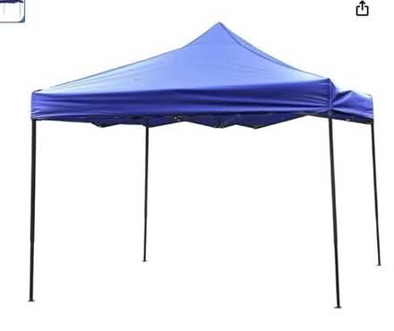 Photo of free blue event canopy cover #1