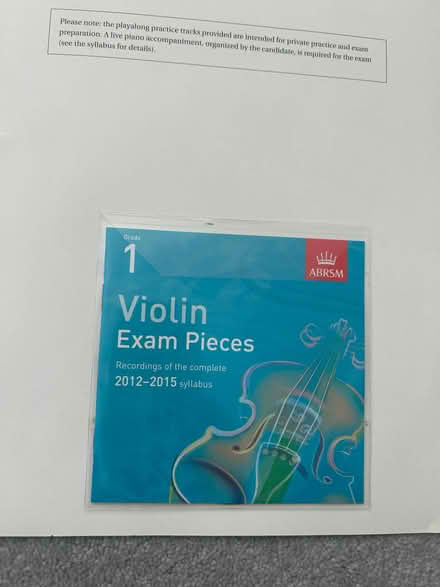 Photo of free Sheet music violin (Withdean BN1) #2