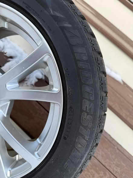 Photo of free Set lightly used Snowtires/wheels (Winchester) #2