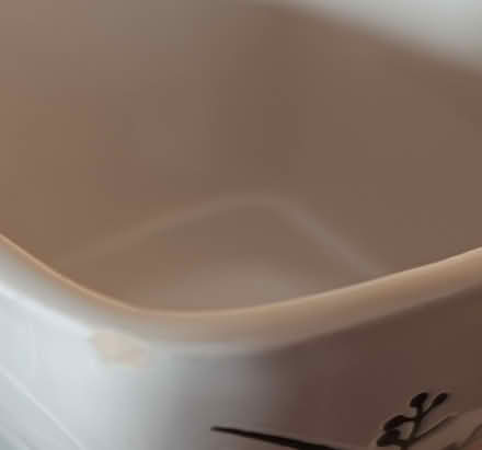 Photo of free Three square bowls with leaf design (Matson, Gloucester GL4 6) #3