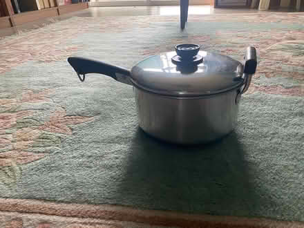Photo of free Stainless steel pot with lid (Palo Alto) #1