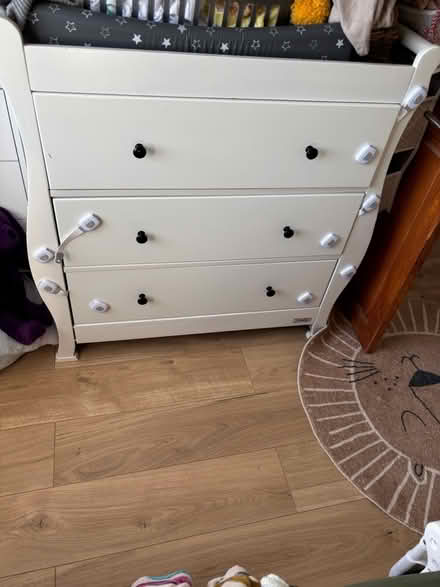 Photo of free Sleigh baby changing draw unit (Chatham) #1