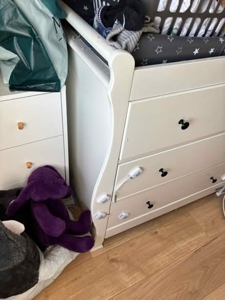 Photo of free Sleigh baby changing draw unit (Chatham) #2