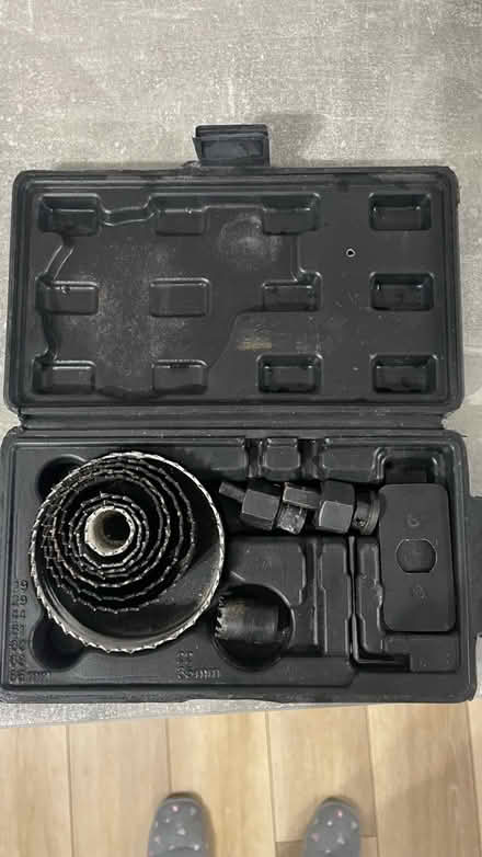 Photo of free Hole saw set (Leominster HR6) #2