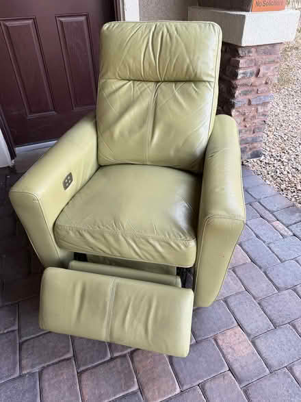 Photo of free Leather recliner (89141) #2
