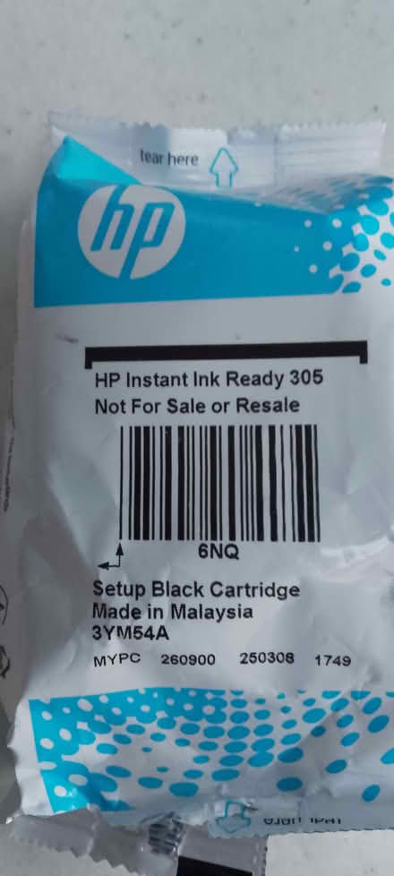 Photo of free Black Ink cartridge HP 305 (Frome BA11) #1