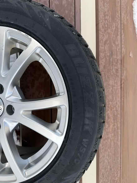 Photo of free Set lightly used Snowtires/wheels (Winchester) #3