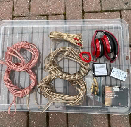 Photo of free Box of random audio cables (Fernhill BL9) #2