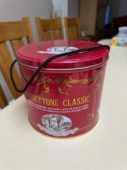Photo of free Empty Panettone tin (Hayes BR2) #1