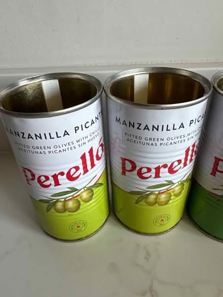 Photo of free Decorative/utensil olive tins (BR3) #2