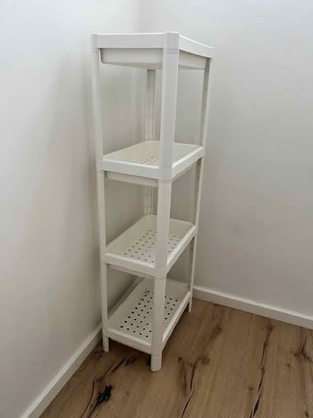 Photo of free Plastic bathroom shelves (E1W) #1
