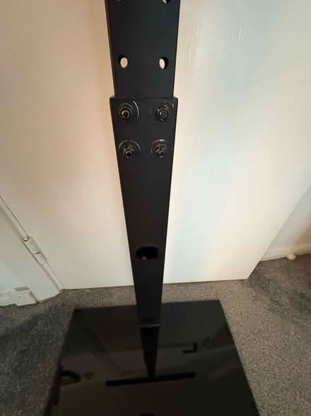 Photo of free Universal TV stand height adjustable swivel (Great Moor SK3) #3