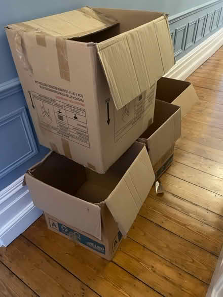 Photo of free Four large cardboard boxes (Birkdale PR8) #1