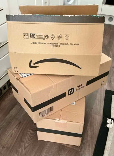 Photo of free 3 x Cardboard Boxes (Blewbury OX11) #1