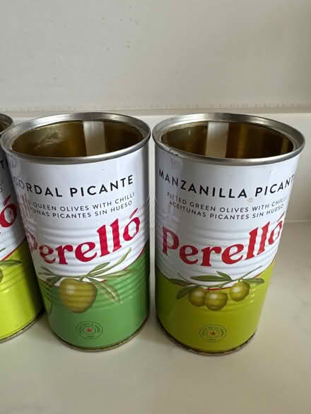 Photo of free Decorative/utensil olive tins (BR3) #3