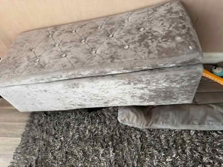 Photo of free Ottoman storage box (Elm Park) #2