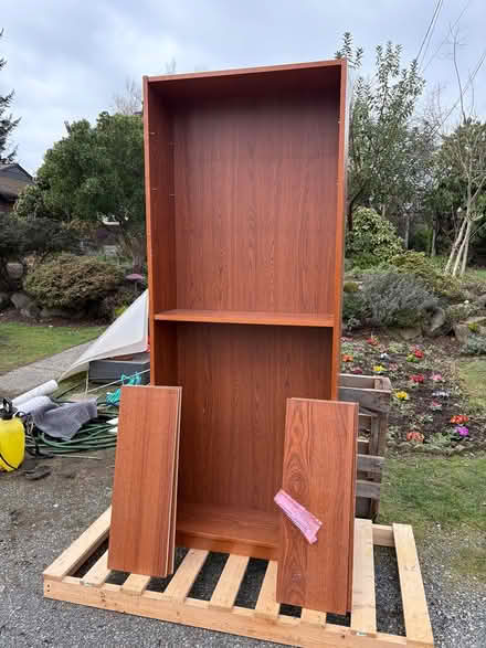 Photo of free Tall shelving unit (Northwest Seattle, Broadview) #1