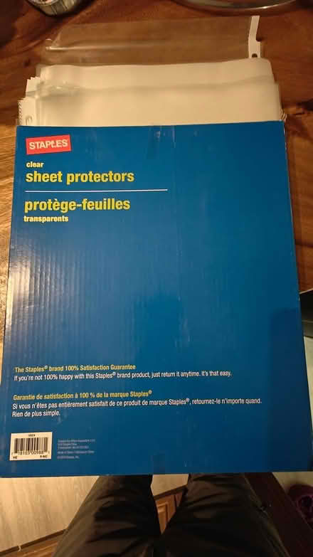 Photo of free 100 sheet protectors (2808 Tradewind Dr., Miss.) #1