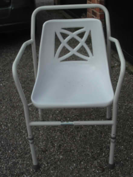 Photo of free Shower chair with plastic seat. (Waverton CH3) #3