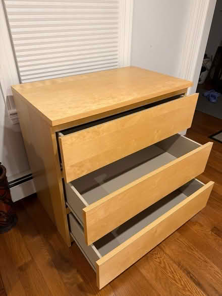 Photo of free IKEA Malm 3-drawer dresser (Waban) #2