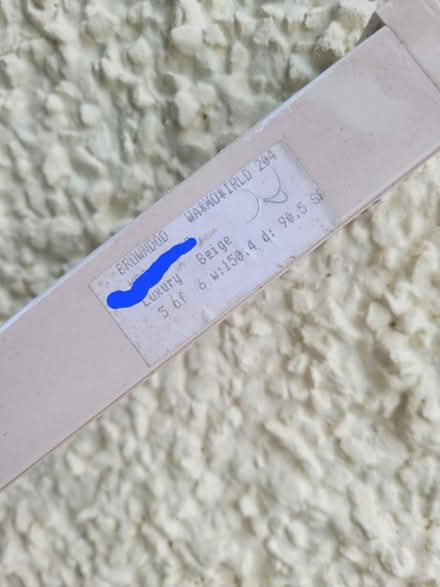 Photo of free Venetian blind rail 150cm long (Ballyclare BT39) #2