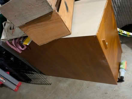Photo of free Wooden storage cabinet (Downtown Bothell) #1