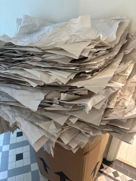 Photo of free Large amount of packing paper (Marryat Road SW19) #2