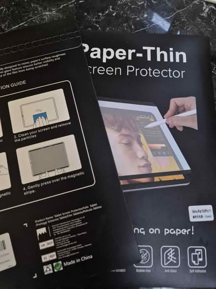 Photo of free Ipad Screen protector (W1h 1ju) #3