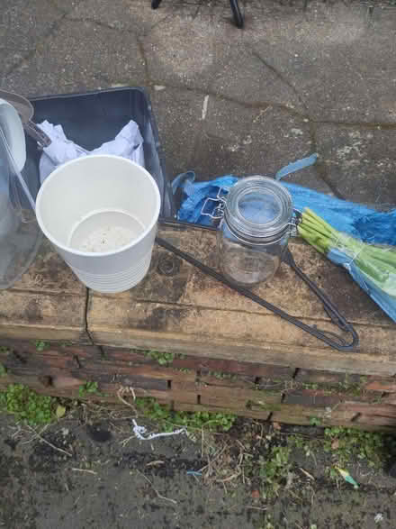 Photo of free Plant pot, kilner jar, hanger (Bristol BS3) #1