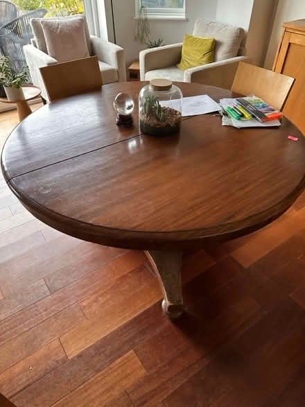 Photo of free Victorian tilt top table (Greystones S11) #1